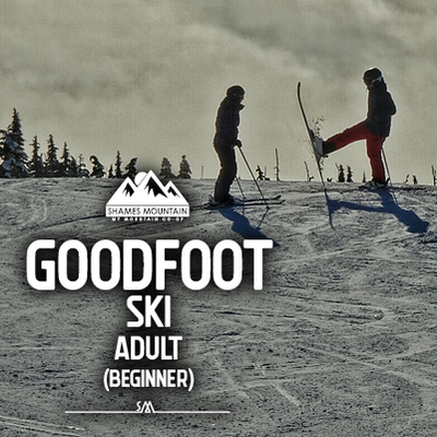 Goodfoot Beginner Ski - Adult