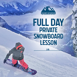 Full Day Private Lesson-Snowboard