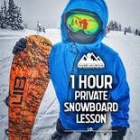 1h Private Lesson - Snowboard