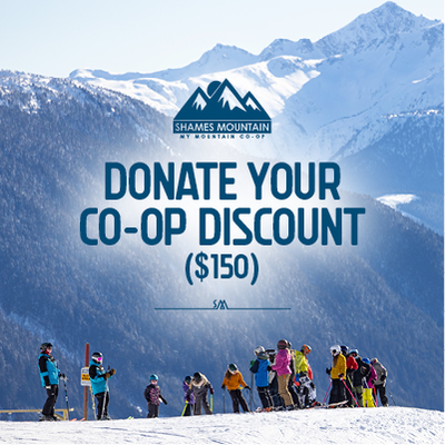 Donate your co-op member discount
