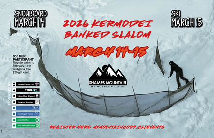 Banked Slalom 2026 - SNOWBOARD - March 14th
