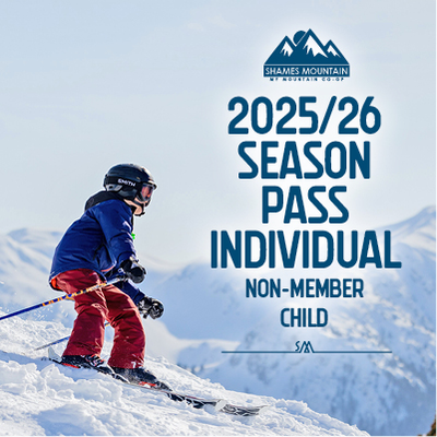 2025/26 Season Pass Individual - Non-Member, Child
