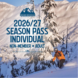 Individual Season Pass - Non-Member, Adult
