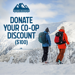 Donate your co-op member discount