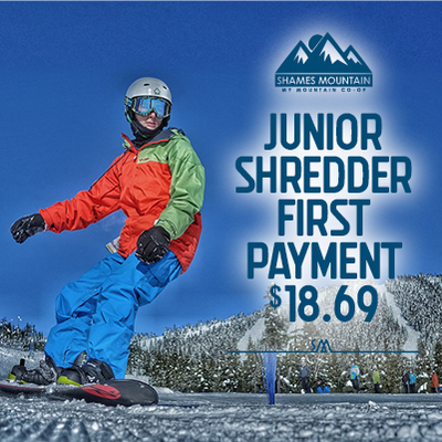 Junior Shredder First Payment $18.69