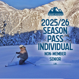 2025/26 Season Pass Individual - Non-Member, Senior