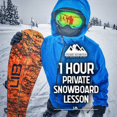 1h Private Lesson - Snowboard