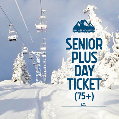Senior Plus Day Ticket (75+)