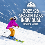 2025/26 Season Pass Individual - Member, Child