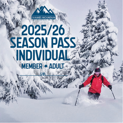 2025/26 Season Pass Individual - Member, Adult