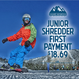 Junior Shredder First Payment $18.69