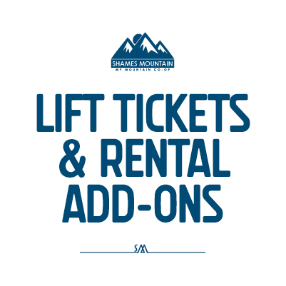 Lift Tickets and Rental Add-Ons